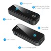 JXTZ Aux Bluetooth 5.3 Adapter for Car, 2 in 1