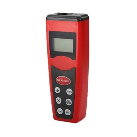 Distance Meter, 0.5-18M Digital Laser Ultrasonic Rangefinder, Portable Digital Measure Tool for Quick and Accurate Area Volume