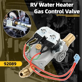 GC10A-4E 92089 RV Water Heater Gas Control Valve Compatible With Atwood 10 Gal Water Heaters G10-1E G10-2E GC10-2E GC10A-3E GH10-1E GH10-3E G16-EXT 93870 93869 93844