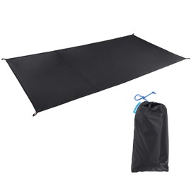 MIER Tienda de campaña para 1 a 2 Personas, Ultraligera, Impermeable, para Exteriores, Camping, toldo, Manta de Picnic, colchoneta de Piso, Ultraligera, para 2 Personas