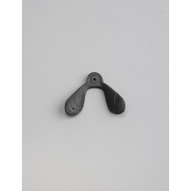 Handwith 1 Pair Soft Silicone Sunglass Nose Pads for Rudy Project Rydon/Zyon/Fotonyk, Push-in Anti-Slip Comfort Fit Glasses Nose Piece Nose Guard Replacement Kit Black