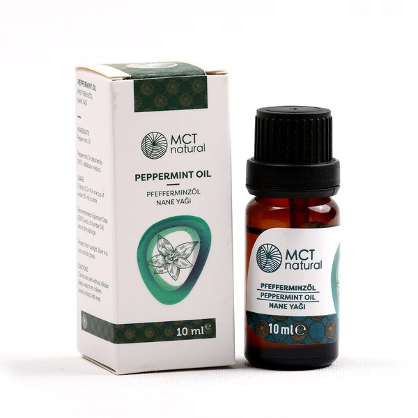 MCT natural® Pfefferminzlöl 10ml [100% NATURREIN] - ätherisches Öl für