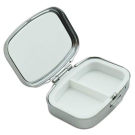 Rectangle Pill Case Trinket Gift Box I Love Heart Places Things B-C - Bingo