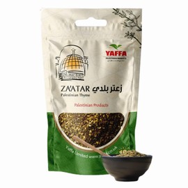 Yaffa – Premium Palestinian Zaatar Thyme Mix – 150g - Vegan – Non GMO – No Additives – Traditional Mediterranean Blend for Rich Flavors in a Re-Sealable Bag - Product of Palestine