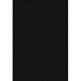 NKJV Study Bible, Premium Bonded Leather, Black, Indexed, Red Letter Edition, Comfort Print