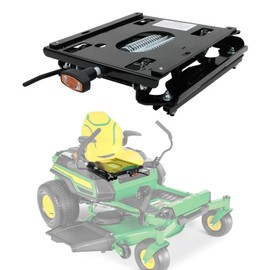 ELITEWILL Seat Suspension for Zero Turn Mower W/Seat Slider Fit for John Deere, Hustler, Z TRAK, Kubota, Exmark Mower Tractor