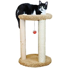 New Cat Condos Premier Round Multi Scratcher, Gray