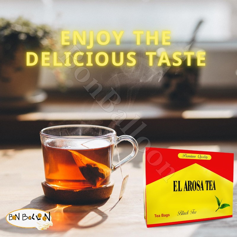 Al Arousa Alarousa Black Tea Bags Teas Indian Kenyan Traditional
