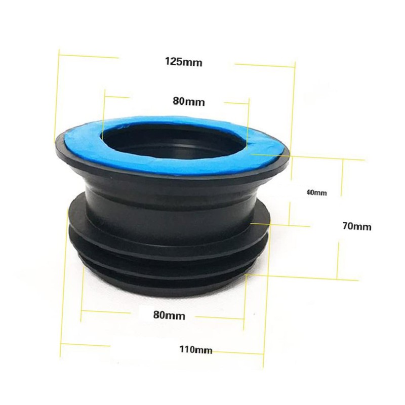 WHAMVOX 1pc Toilet Seal Covers Toilet Gasket Toilet Ring Drain