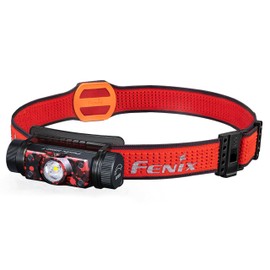 Fenix Hm62-T Camping Headlamp - 1200 Lumens LED Waterproof Head Flashlight - Head Light for Hiking, Running, Repairing, Fishing, Cycling & Camping Accessories (Magma)