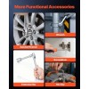 256-Piece Auto Repair Tool Set Mechanics Kit with 1/4" 3/8"