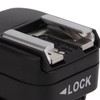 Hot Shoe Adapter with Extra PC Sync Connection Port, for