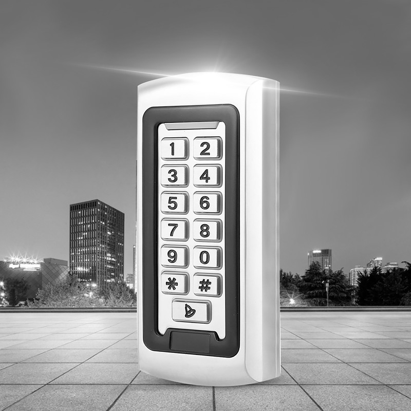 125KHz RFID Outdoor 2000 Users Wiegand 26 Security Keypad Access
