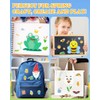 Aowplc Spring Make-a-Face Stickers for Kids 48 Sheets Mix 'n