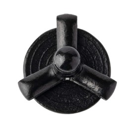 ISPINNER 50pcs 3/16" x 4/5" Large Head Tri-Fold Exploding Aluminum Pop Rivets (Black)