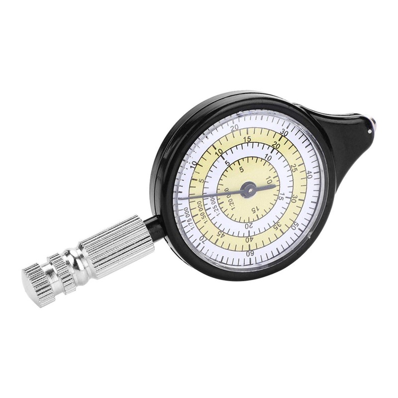 Kuuleyn Map Measurer,Mini Outdoor Map Measurer Distance Caculator Mapping Tool
