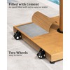JOINHOM 42lbs Patio Umbrella Base with Wheels - Heavy Duty