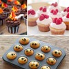 DIVCHI 12 Cups Muffin Tray - Nonstick BPA Free &