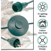 Power Cord 6Ft with 8 Lights Modes Foot Switch for