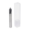 sourcing map AlTiSin Centre Drill Bit 6 mm 6 mm