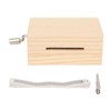 Music Box 15 Note Hand Crank Compact Retro Style Attractive
