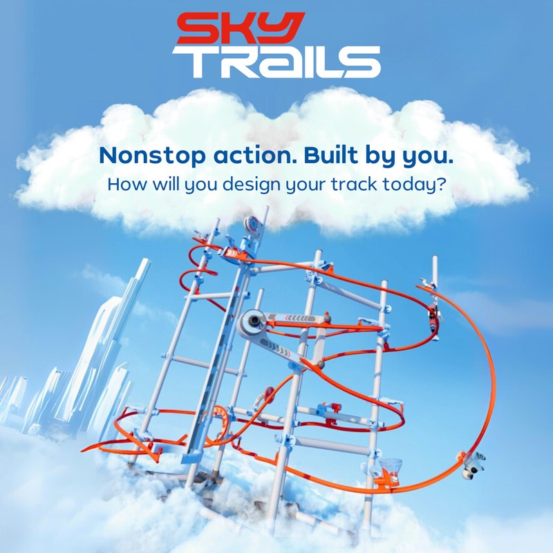 Sky Trails | Flip Rail | Construction toy for dynamic