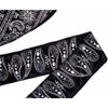Trifong Durag Glossy Fabric Du-rag Pirate Bandana, Hip Pop, Dance,