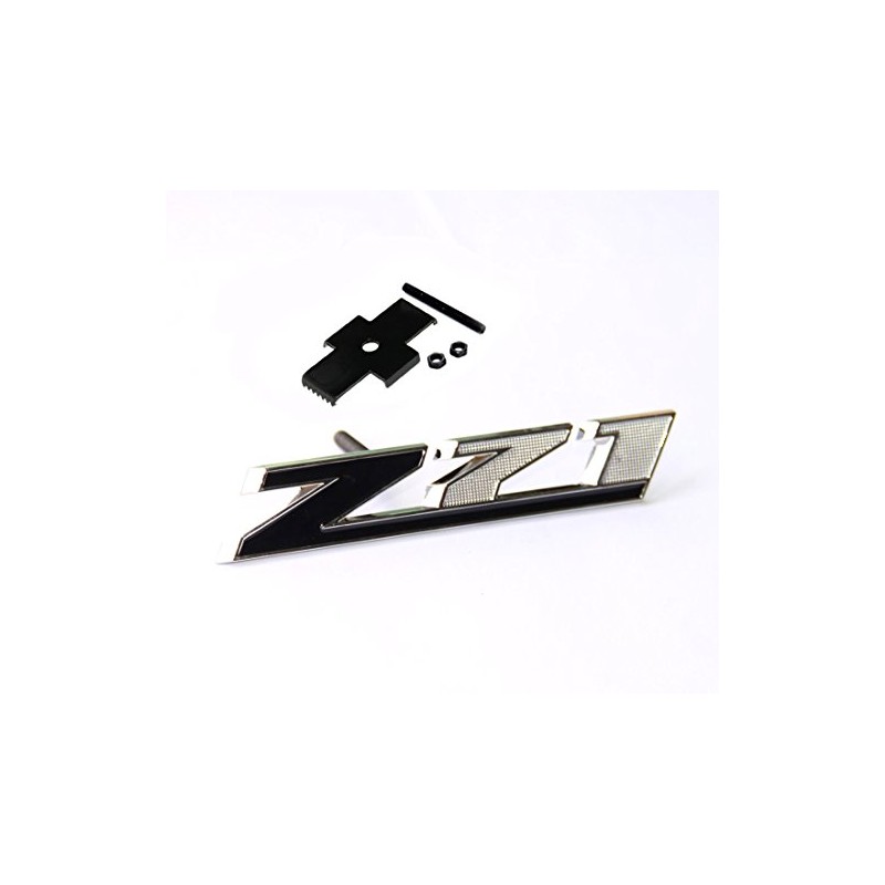 Yoaoo 1x OEM Black Grille Z71 Emblem Badge 3D Compatible