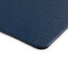 Sets of 4 Royal Blue Recycled Leather Placemats (28cm x