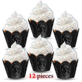 Seyal® Skull Cupcake Wrapper