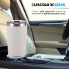 Termo De Acero Inoxidable Vaso Termico Doble Pared 2 Piezas