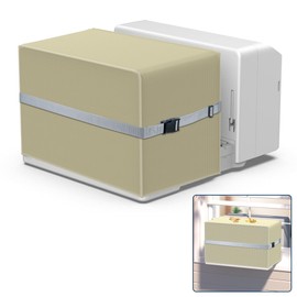 Pearwow Winter Cover for U-Shape Window AC Units, Outdoor Window Air Conditioner Covers with Adjustable Straps, Easy Install from Inside of House, Weatherproof and Dust-proof