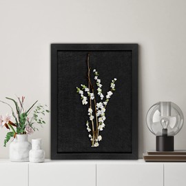 TORASO Cork Board Bulletin Board with Felt,Wood Framed Display Bulletin Board for Walls with Pins, Eye Bolts, gaskets, Screws, Pin Board for Office, School and Home(Black,1pc)