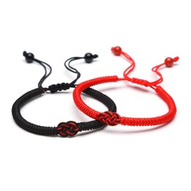 ULYSIA Red String of Fate Couple Bracelet Birthday Gifts for Him Her Relationships Matching Bracelets for Boyfriend Girlfriend