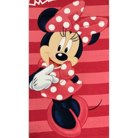 Girls Character Soft Beach/Hooded Towels (Pink)