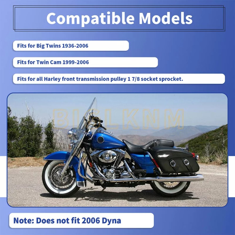 JINFANNIBI Mainshaft Sprocket Wrench Pully Lock Nut Socket Tool For