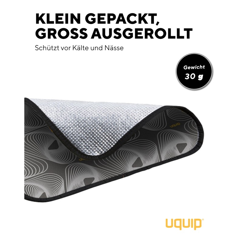 Uquip Alu Sitzkissen Flexy 44 Camping Unterlage Outdoor Thermo Sitz