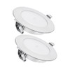 acegoo 2 x 12 V Recessed Spotlights LED Motorhome Boat