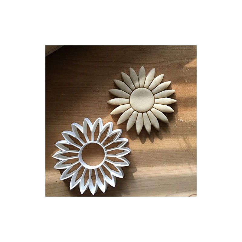 Sweet Prints Inc Sunflower Cookie Cutter - Dishwasher Safe (3")