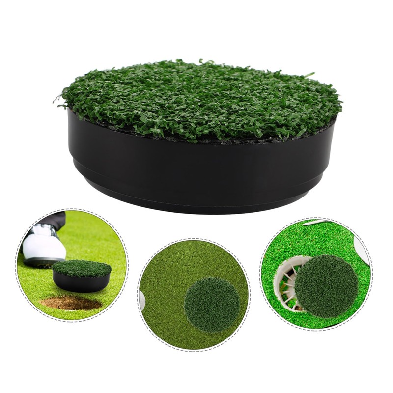 Kisangel Golf Hole Cup Cover Durable Plastic Golf Practice Cup
