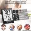 ThermoPro DOQAUS Digital Hygrometer Indoor Thermometer Humidity Meter Room Thermometer