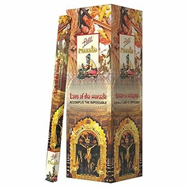 Flute Lord of The Miracle Incense Sticks, 175 Sticks | 9" Inch Agarbatti Sticks with 45 Mins Burning time | Exotic Floral Lavender Fragrance for Deep Relaxation & Rejuvenation | 7 Sticks/Pack