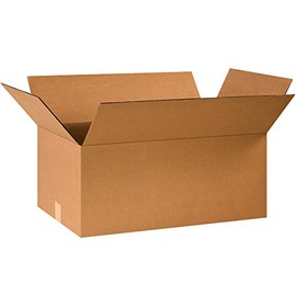 BOX USA 24x14x10 Corrugated Boxes, Large, 24L x 14W x 10H, Pack of 40 | Shipping, Packaging, Moving, Storage Box for Home or Business, Strong Wholesale Bulk Boxes