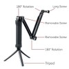 FitStill 3 Way Tripod for GoPro Hero 11/10/9/8/7/6/5/4/3/2/1 Session Max