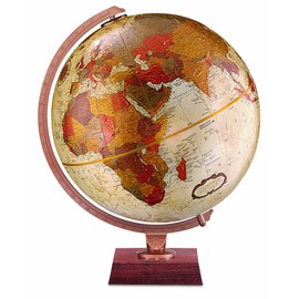 Replogle Globes Northwoods Globe, 12-Inch, Bronze Metallic
