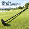 Golf Bag Support Rod for Travel and Storage – 4-Section