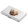 BONSYL Slim RFID Blocking Metal Credit Card Holder - Fashionable
