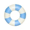 Medium Swim Ring for Kids Adults, 25 Inch Classic Striped