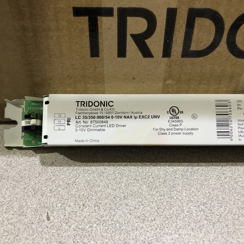Tridonic LC 35/350-900/54 0-10V NAX lp EXC2 UNV Linear LED