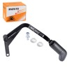 zozoye Shift Lever Cast Matte Black & Knob Kit for